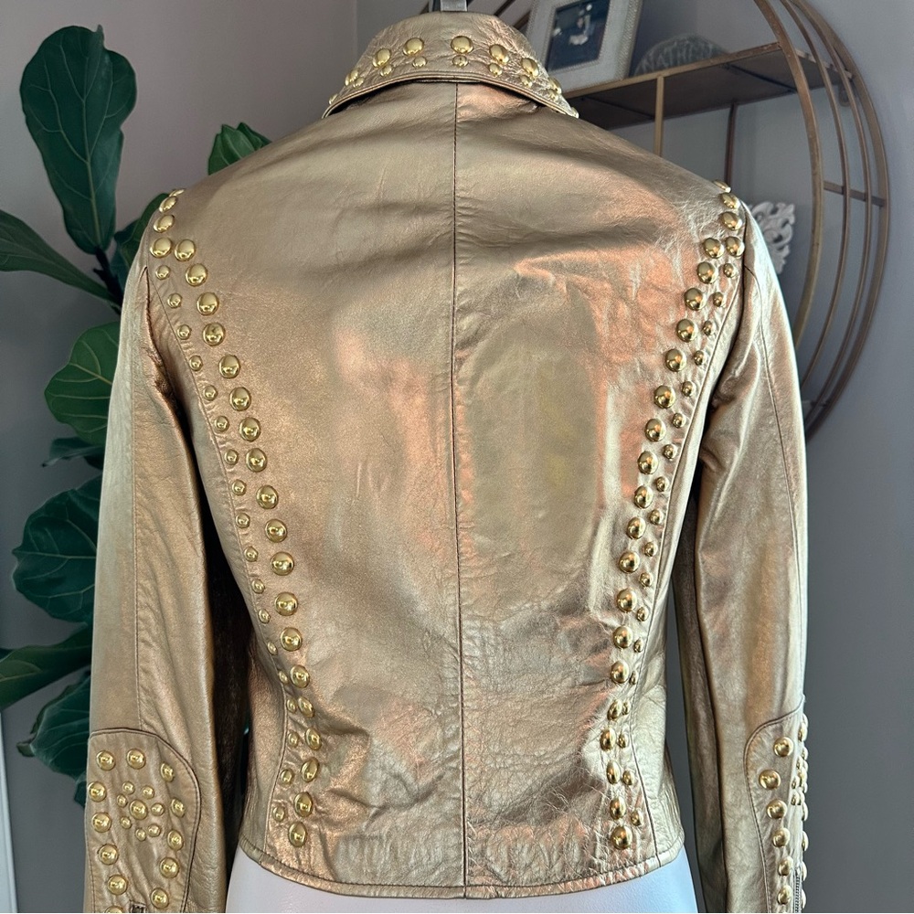 RED VALENTINO - NEW genuine leather w/ studs details. - Picture 7 of 12